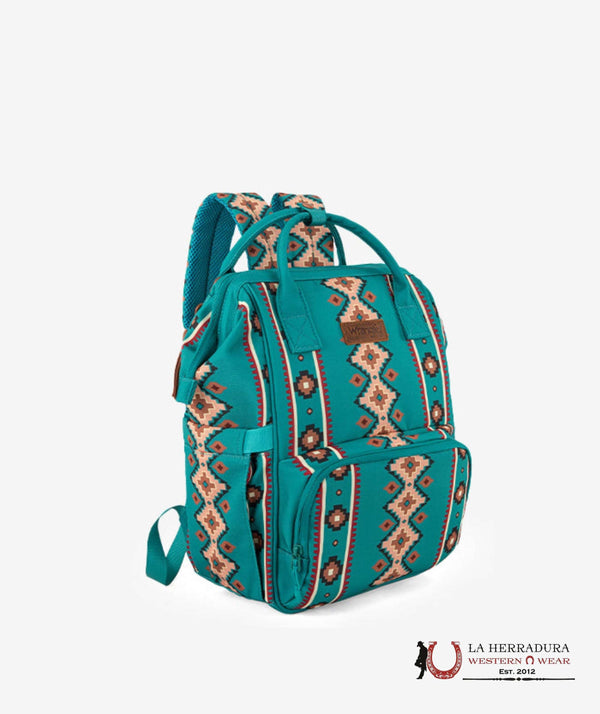 WRANGLER AZTEC TIEL GREEN BOOKBAG