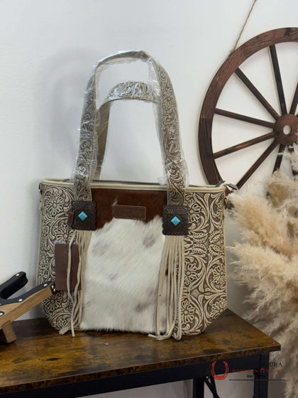 WRANGLER BAG COW PRINT