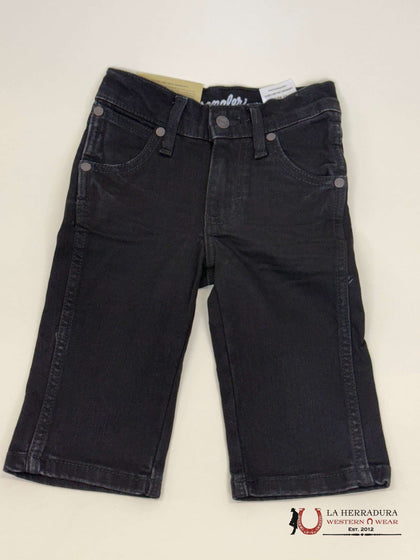WRANGLER BLACK SLIM STRAIGHT