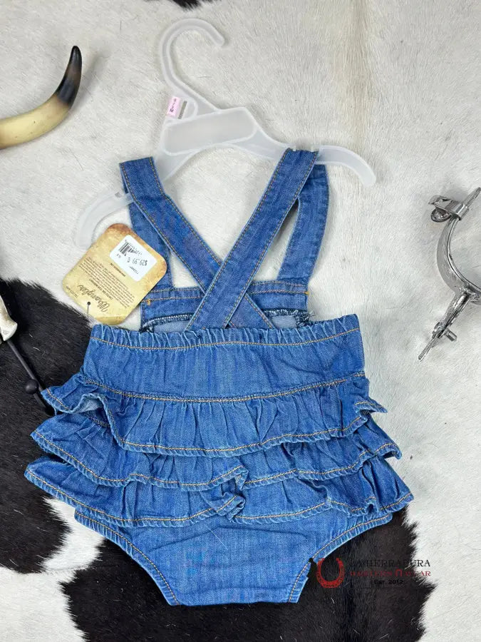 Wrangler Blue Jean Onsie Snap Niños