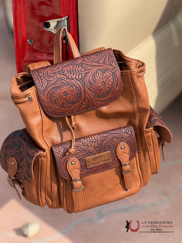 MOCHILA WRANGLER MARRÓN OSCURO