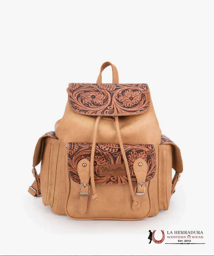 WRANGLER BOOKBAG LIGHT BROWN