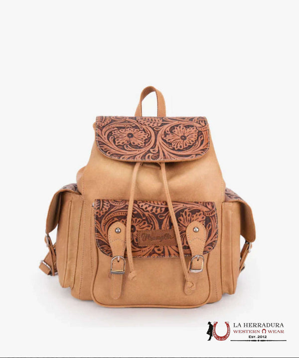 MOCHILA WRANGLER MARRÓN CLARO