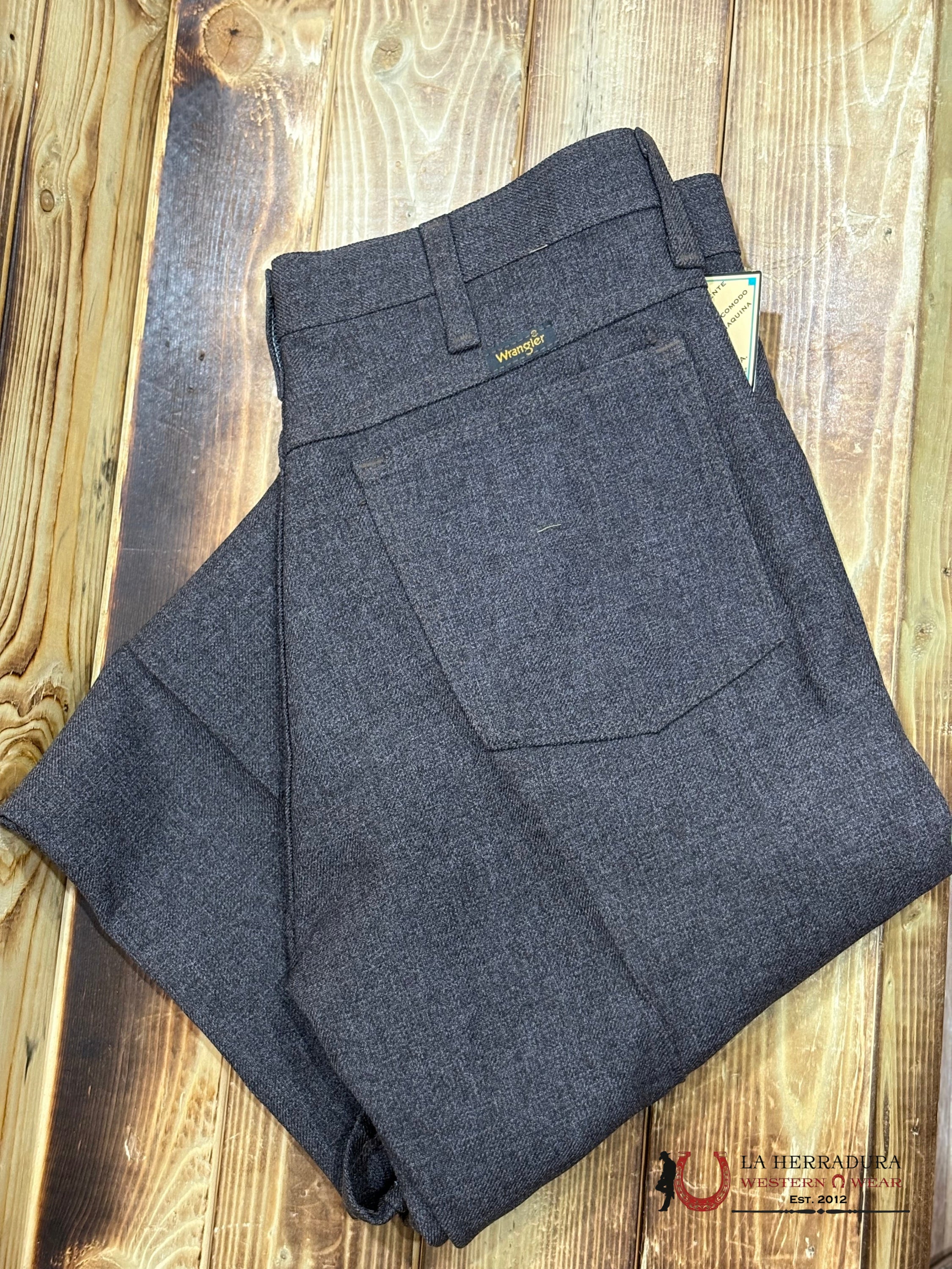 WRANGLER BOOT JEANS WRANCHER BROWN/BURGUNDY 82HO WRANGLER JEANS