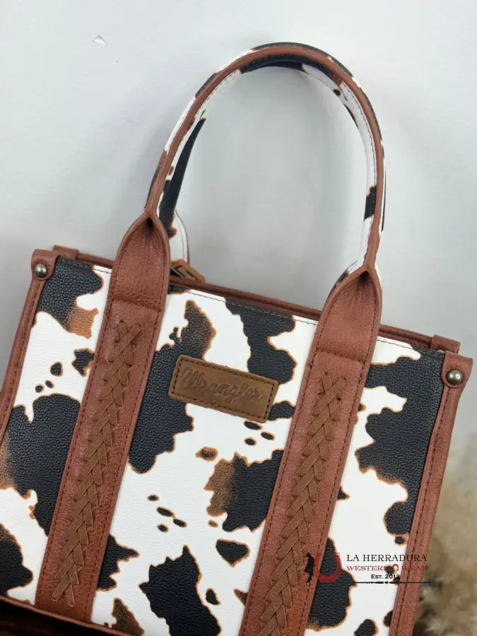 Wrangler Brow Cow Print Hand Bag Ropa Mujeres