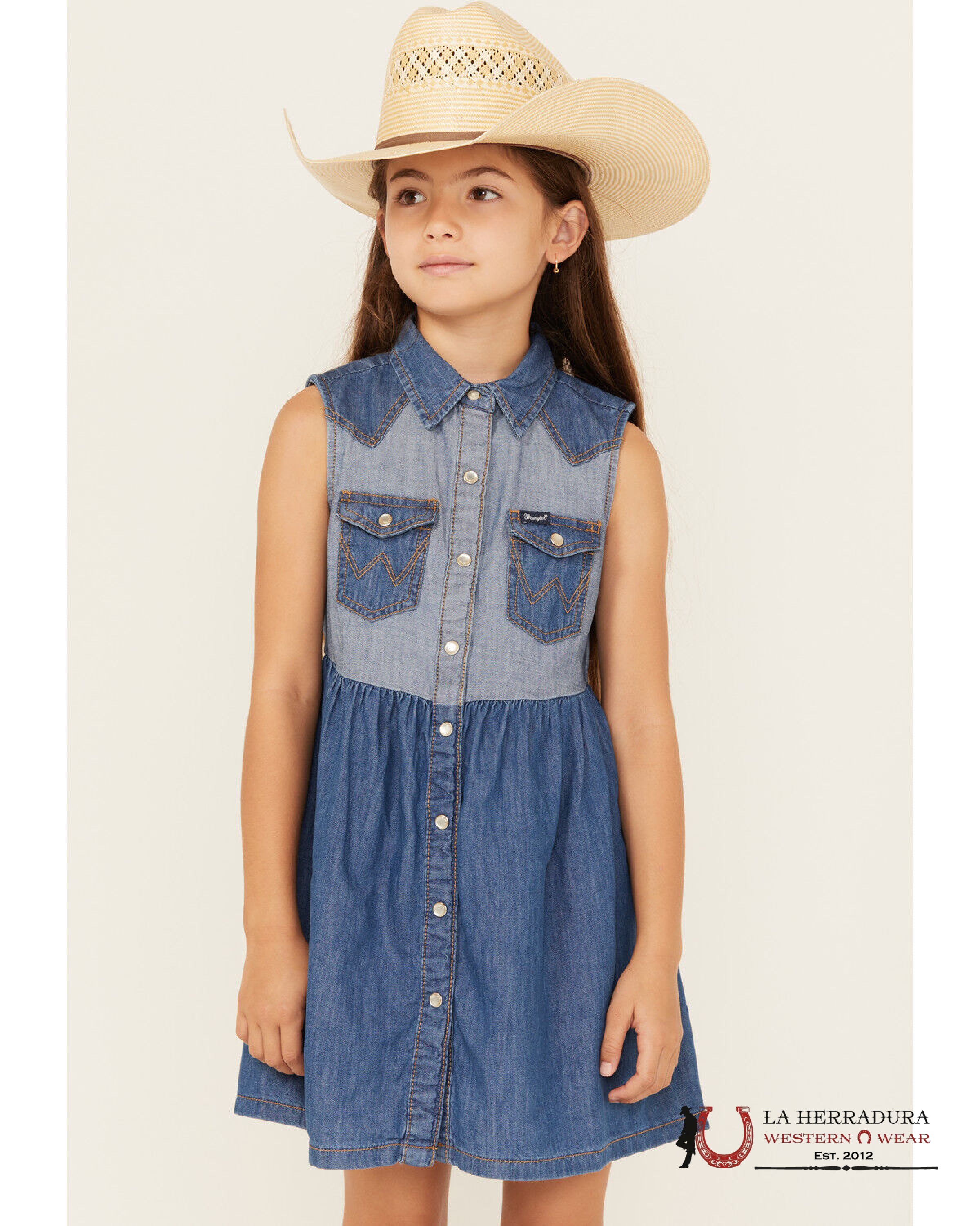 WRANGLER GIRL DRESSES DENIM 112346570 NIÑAS