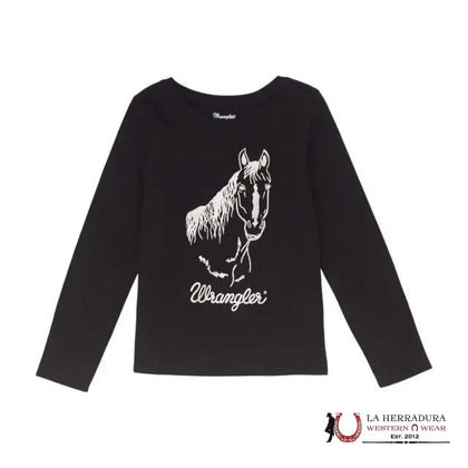 Wrangler Niñas Floral Western Manga Corta Blanco 112355918