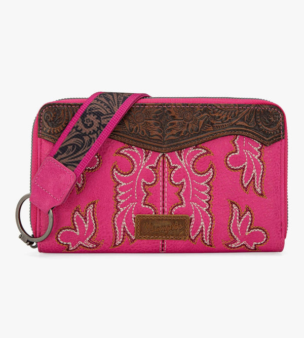 WRANGLER HOT PINK WALLET BANDANA