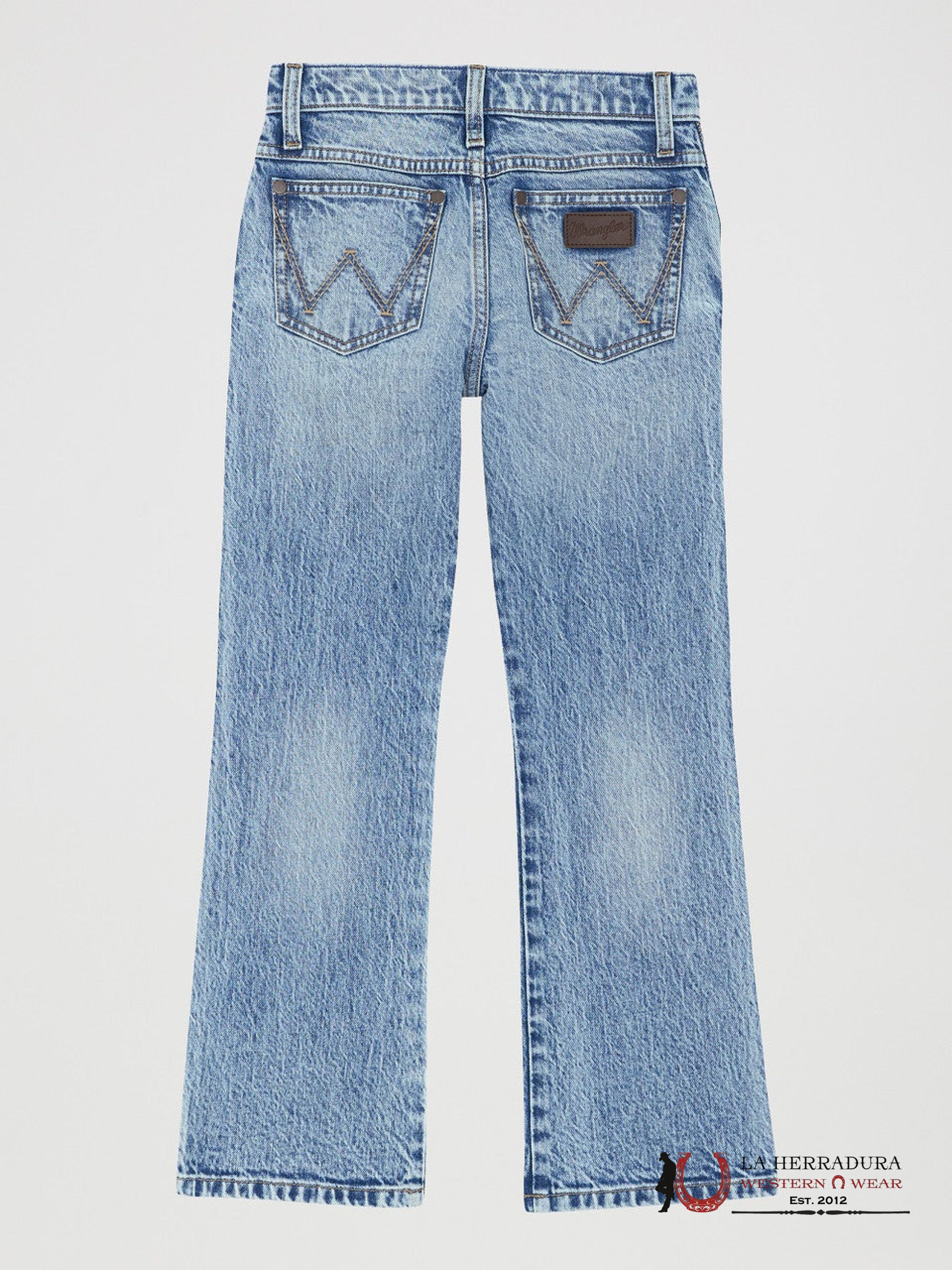 WRANGLER JEANS RETRO BOYS SLIM BOOT light blue denim 112367625 77BWZ NIÑOS