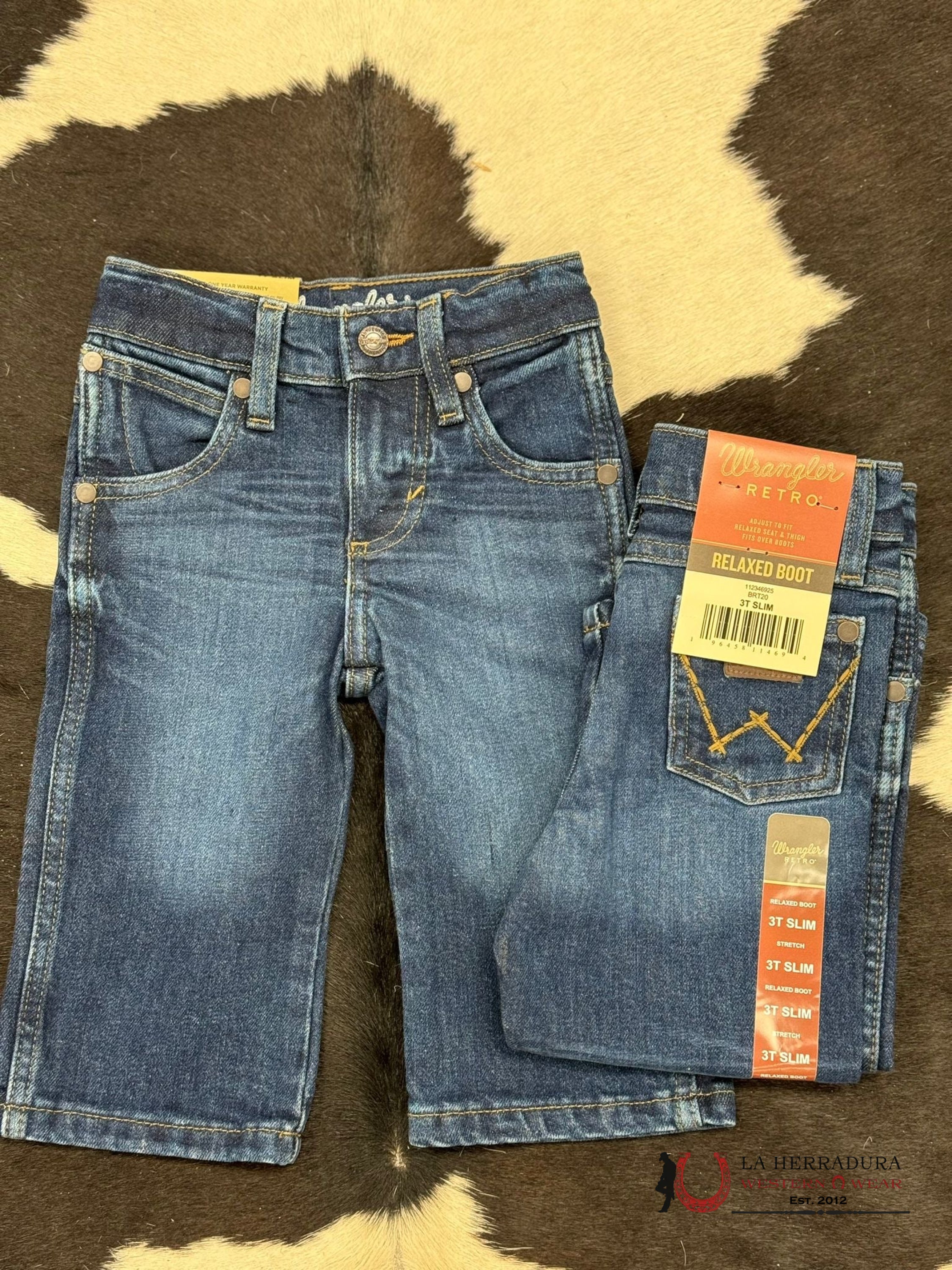 Wrangler Kids Relaxed Boot Retro 112346925 Brt20 Niños