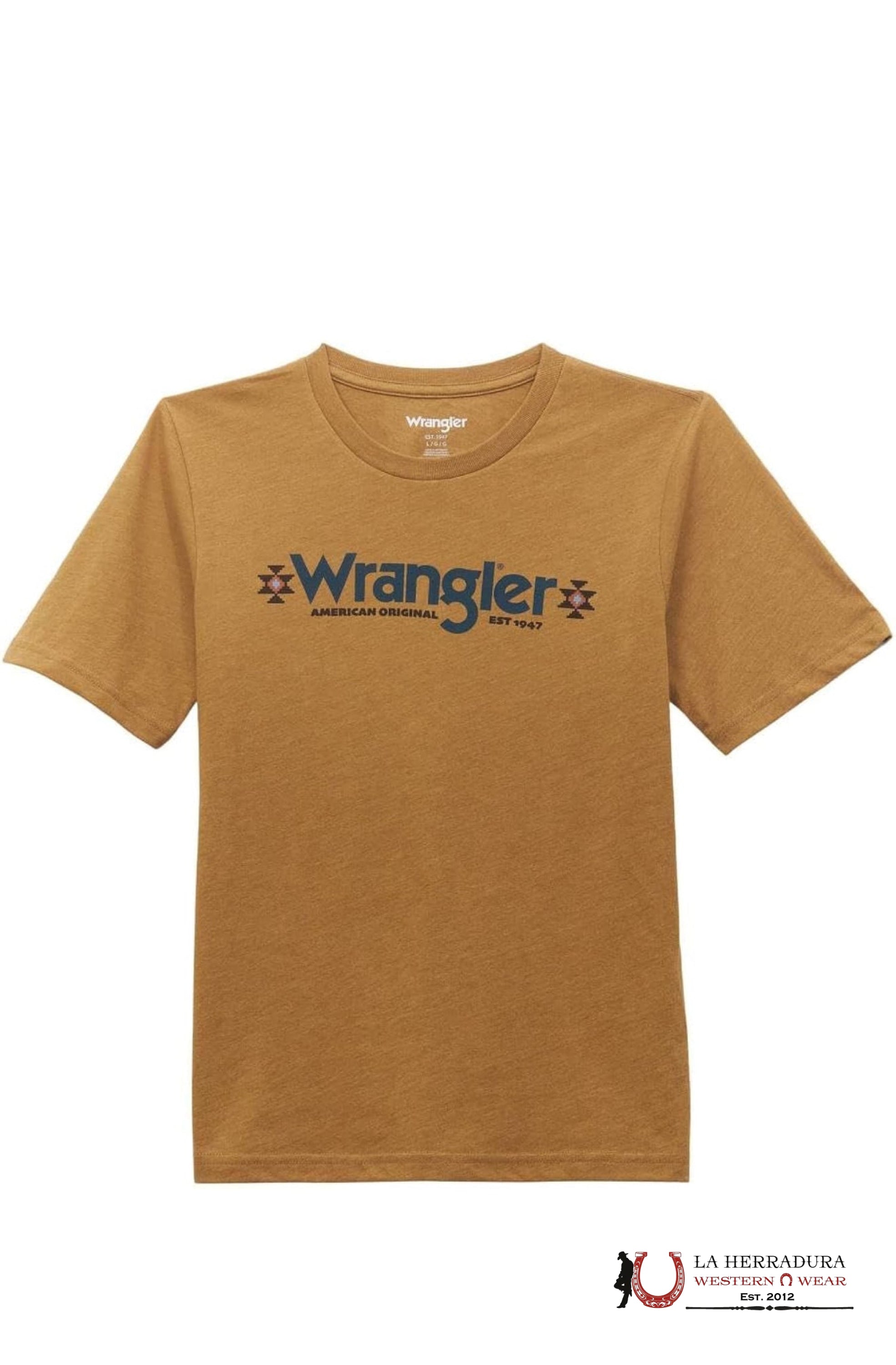 WRANGLER KIDS TEE- MUSTARD WRANGLER ORIGINAL 112354201 NIÑOS