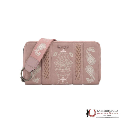 CARTERA ROSA CLARO WRANGLER PAÑUELO