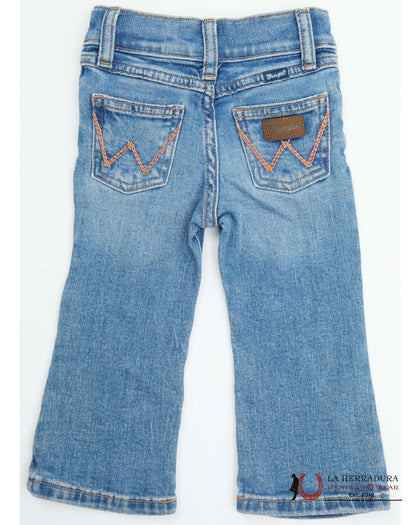WRANGLER LIGHT WASH PINK EMB 112361660