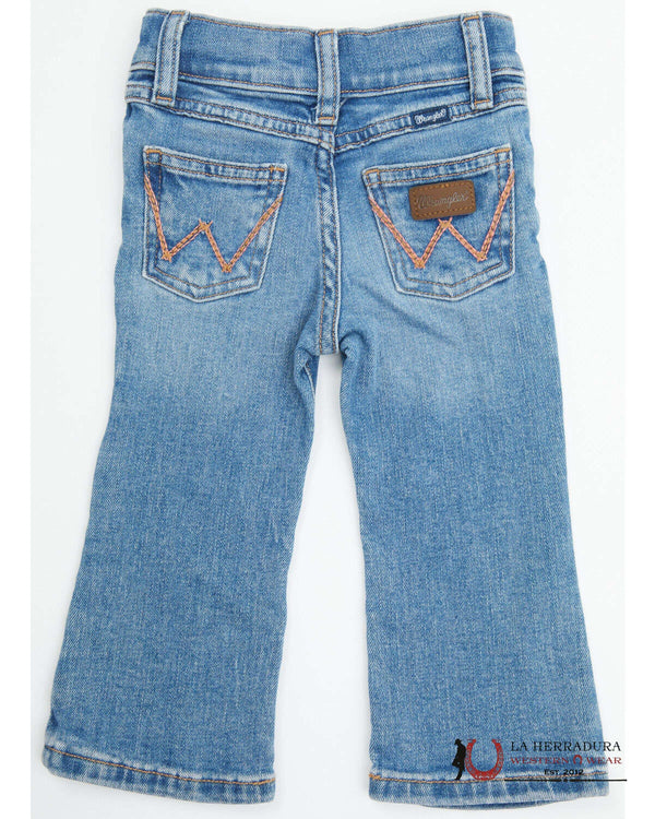 WRANGLER LIGHT WASH PINK EMB 112361660