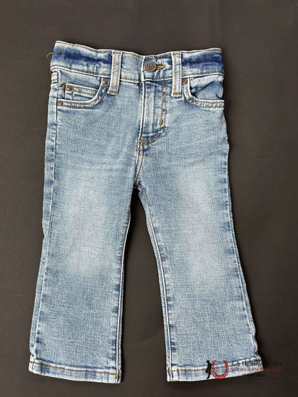 WRANGLER LIGHT WASH PINK EMB JEAN 112353063