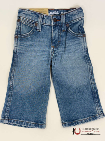 WRANGLER LIGHT WASH RELAXED BOOT