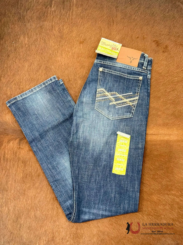 WRANGLER MEN'S 20X EXTREME RELAXED FIT JEANS - 44MWXTL