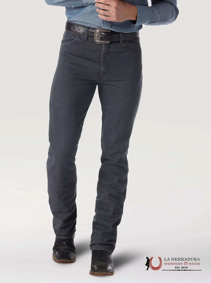 WRANGLER MEN'S JEANS COWBOY CUT SLIM FIT CHARCOAL GRAY 936CHG