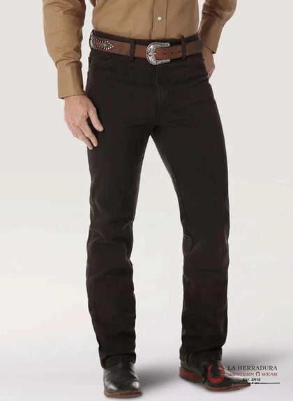 WRANGLER MEN'S JEANS COWBOY CUT SLIM FIT DARK BROWN-936KCL