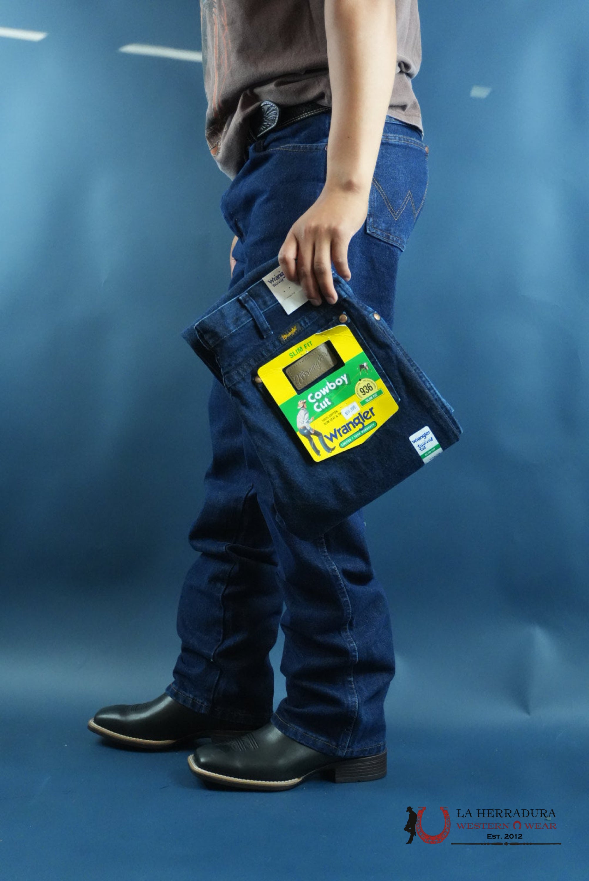 WRANGLER MEN’S JEANS COWBOY CUT SLIM FIT NTF WRANGLER JEANS