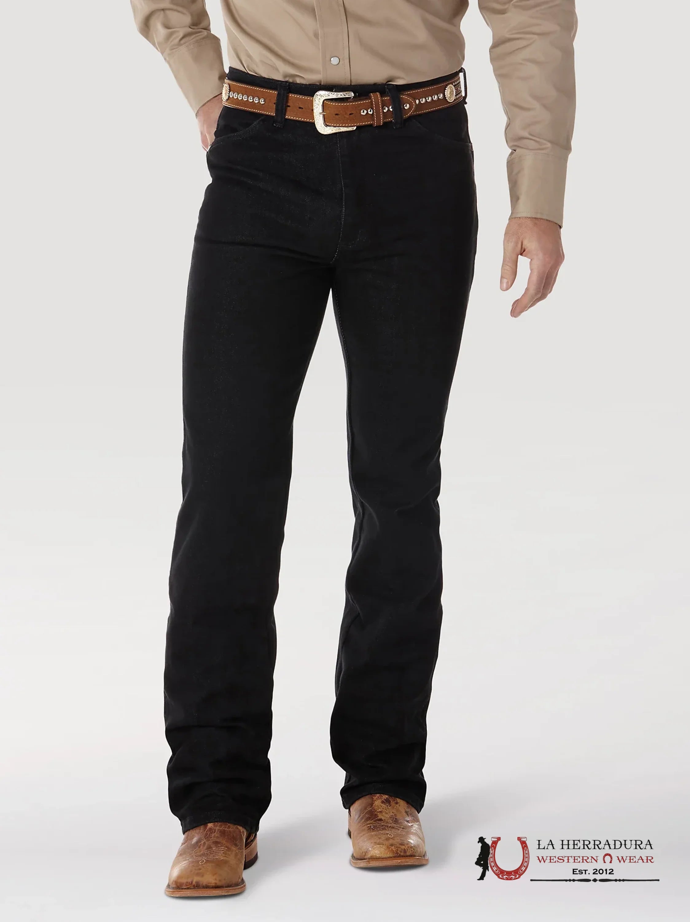 WRANGLER MEN’S JEANS COWBOY CUT SLIM FIT SHADOW BLACK 936WBK WRANGLER JEANS