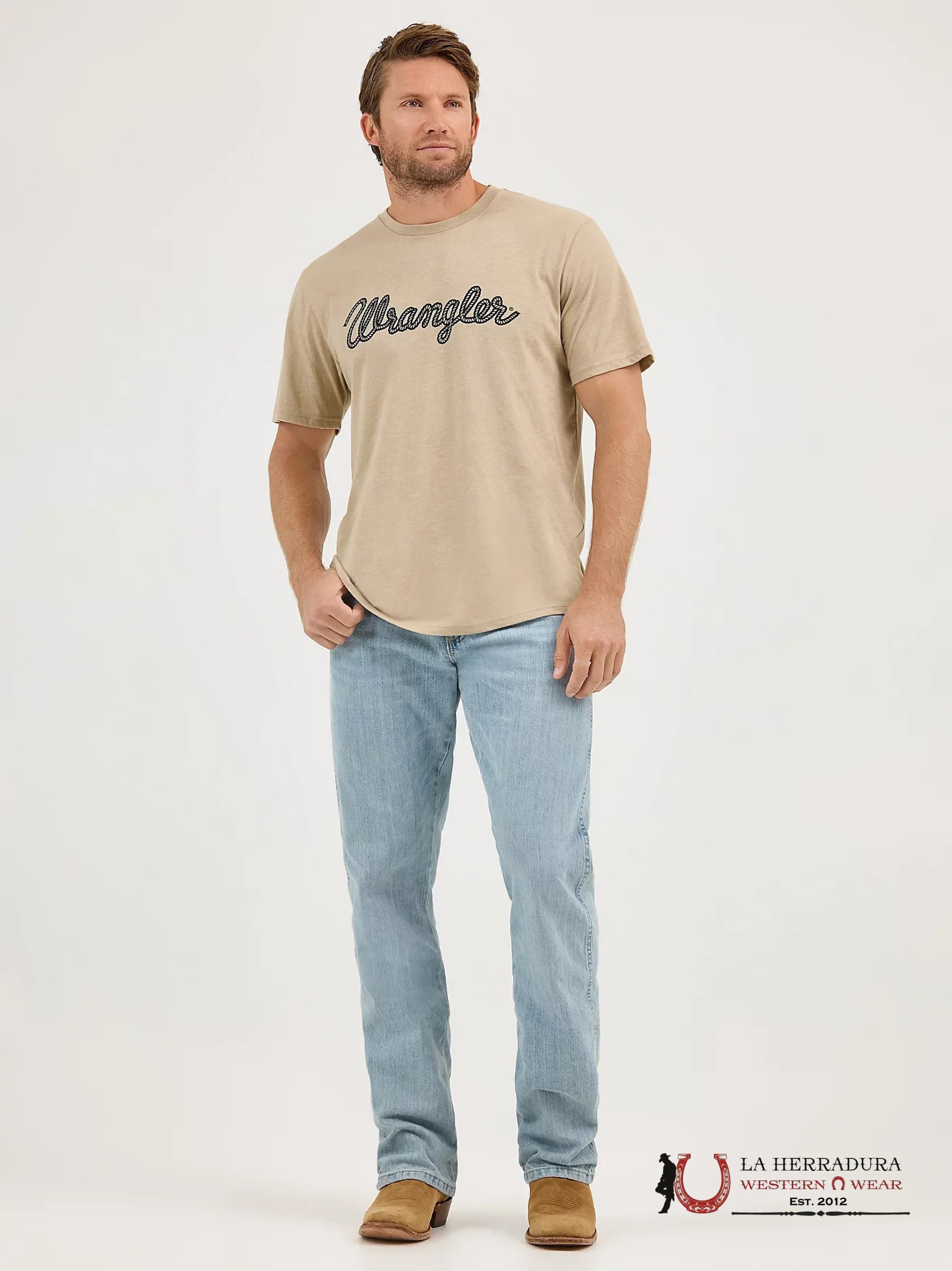 WRANGLER MEN’S JEANS RETRO RELAXED BOOT DARK BLUE WASH 10WRT20CR WRANGLER JEANS