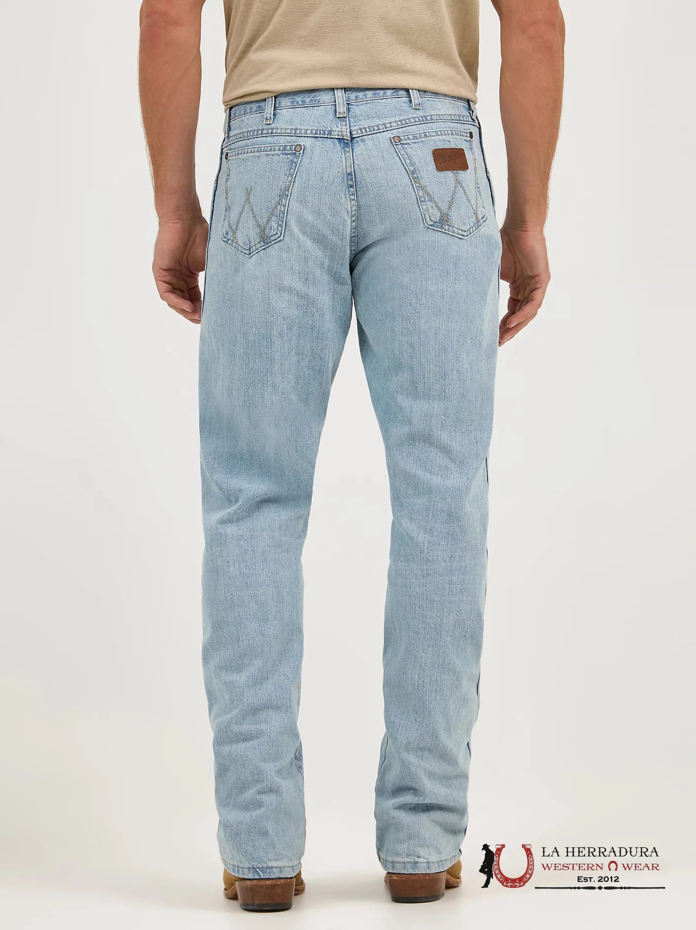 WRANGLER MEN’S JEANS RETRO RELAXED BOOT DARK BLUE WASH 10WRT20CR WRANGLER JEANS