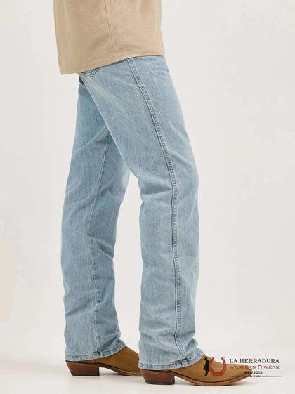 WRANGLER MEN'S JEANS RETRO RELAXED BOOT DARK BLUE WASH 10WRT20CR