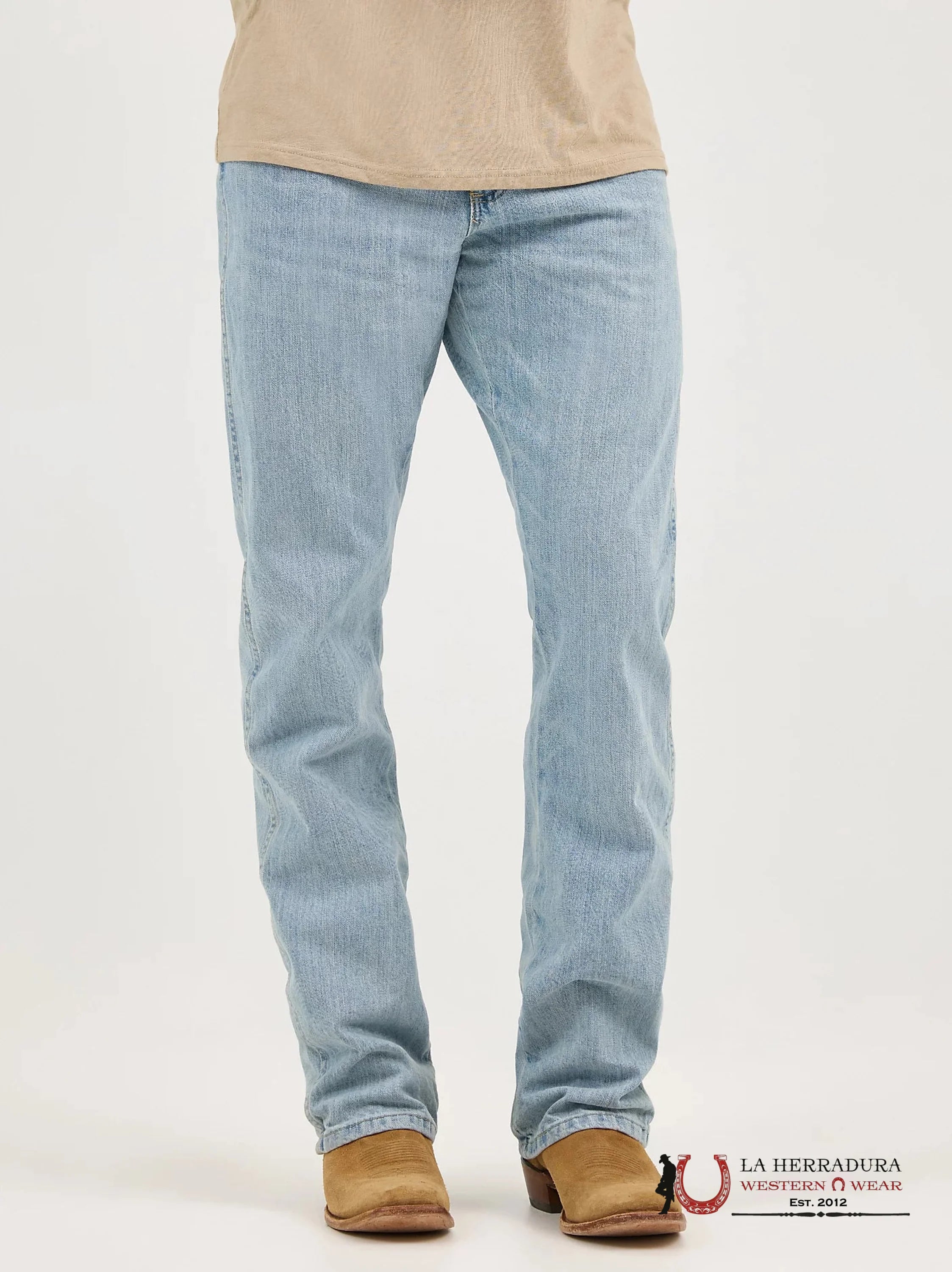 WRANGLER MEN’S JEANS RETRO RELAXED BOOT DARK BLUE WASH 10WRT20CR WRANGLER JEANS