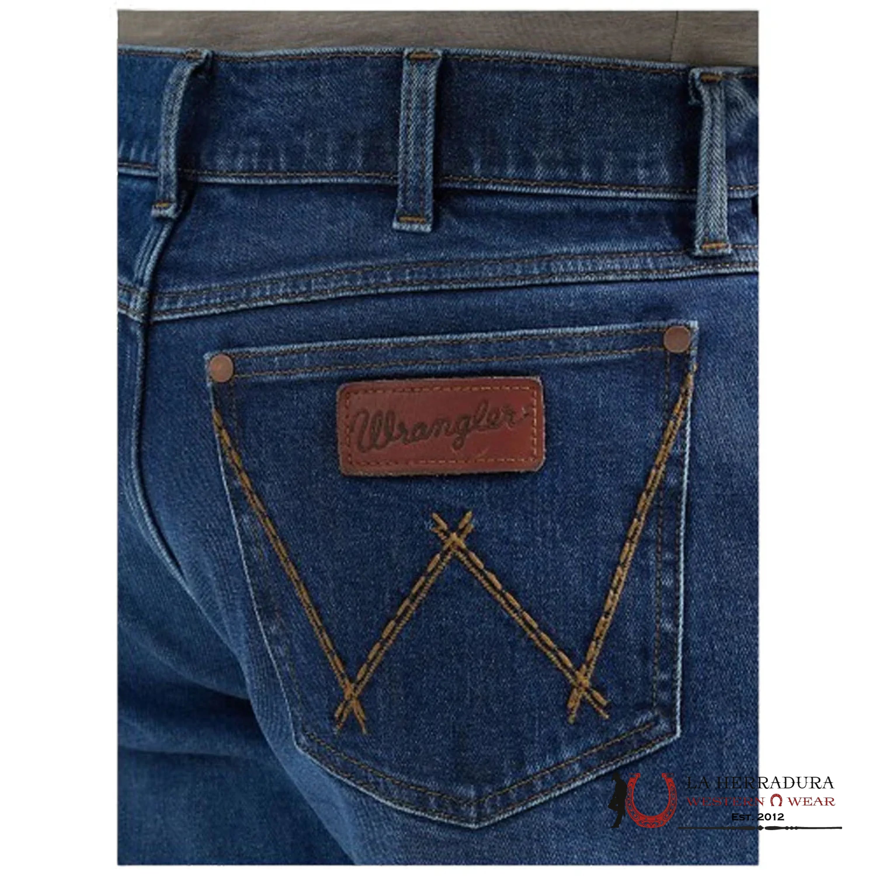 WRANGLER MEN’S JEANS RETRO RELAXED BOOT DARK BLUE WASH 112346889 WRT20 WRANGLER JEANS