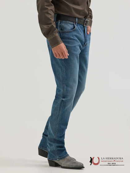 WRANGLER JEANS PARA HOMBRE RETRO RELAXED BOOT LAVADO AZUL OSCURO 112358247 WRT20
