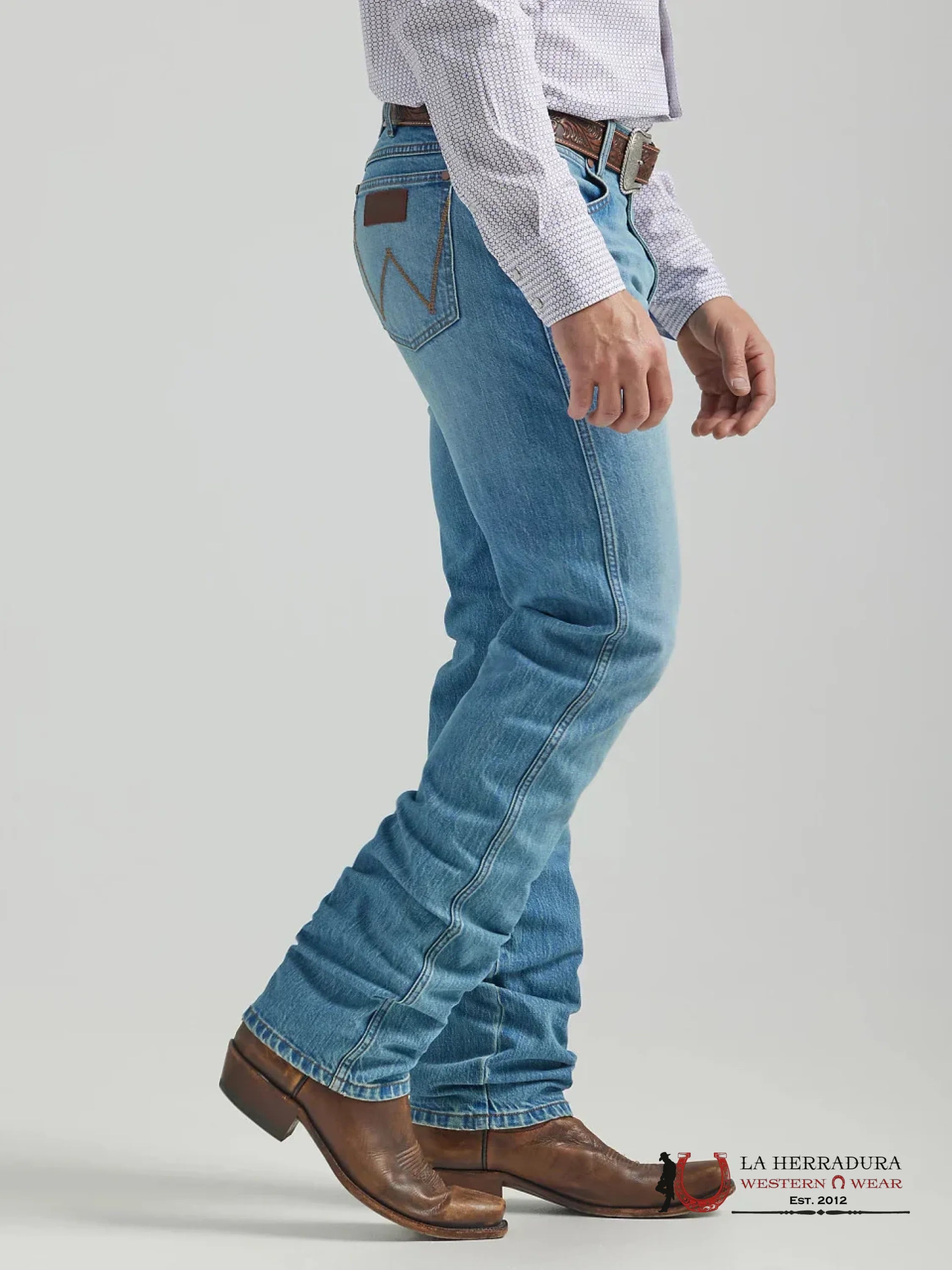 WRANGLER MEN’S JEANS RETRO RELAXED BOOT DARK BLUE WASH 112360970 WRT20 WRANGLER JEANS