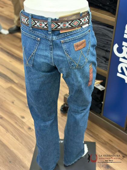 WRANGLER MEN'S JEANS RETRO RELAXED BOOT TB WASH 10WRT20TB