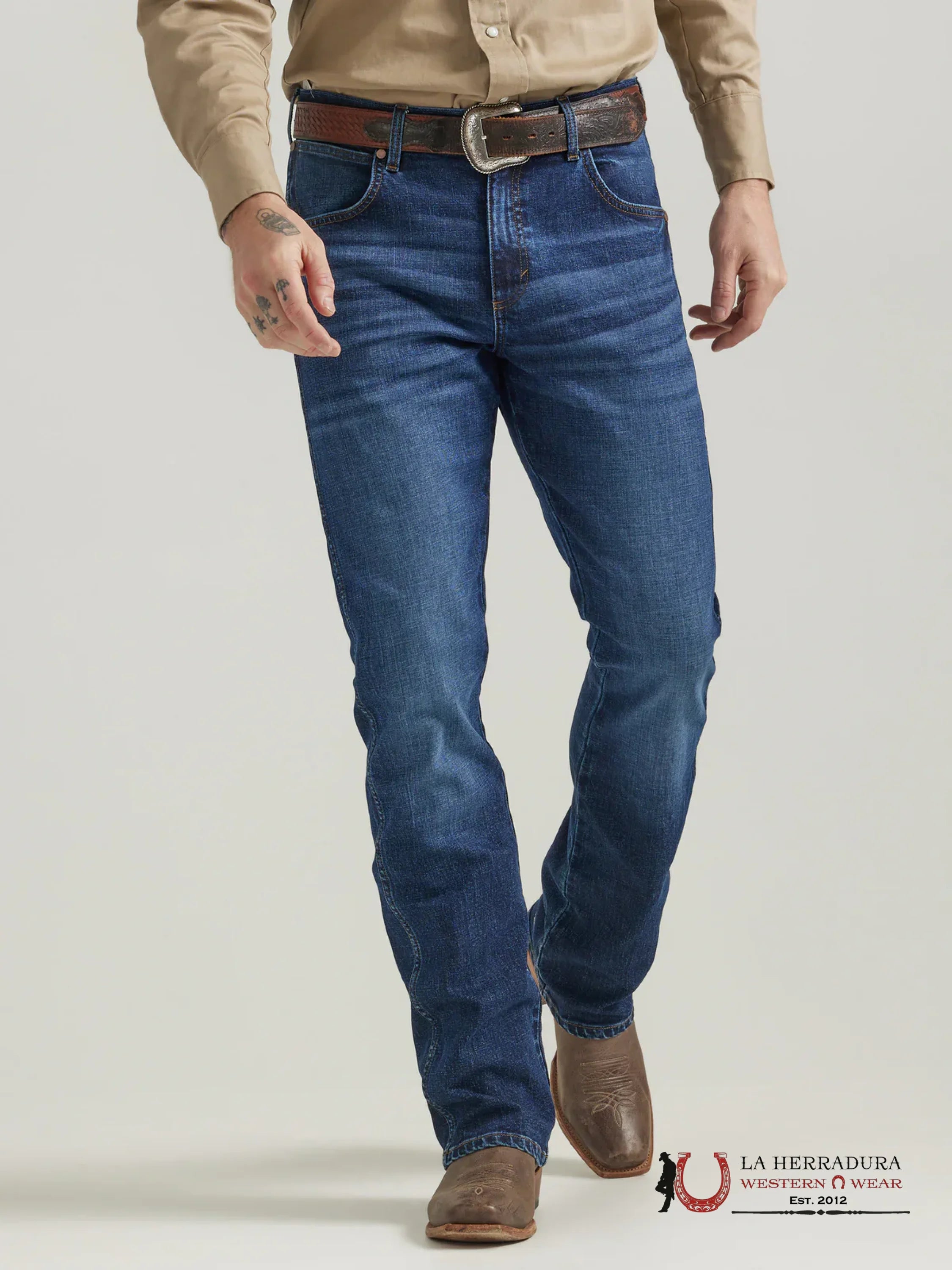 WRANGLER MEN’S JEANS RETRO SLIM BOOT 112332505 - 77MWZ WRANGLER JEANS