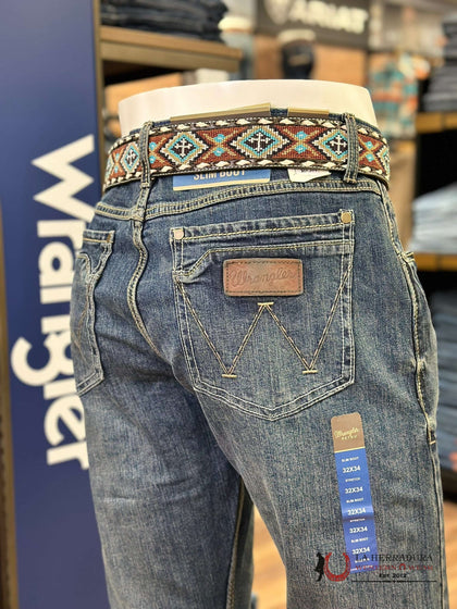 JEANS WRANGLER HOMBRE RETRO SLIM BOTA LAYTON 10WLT77LY
