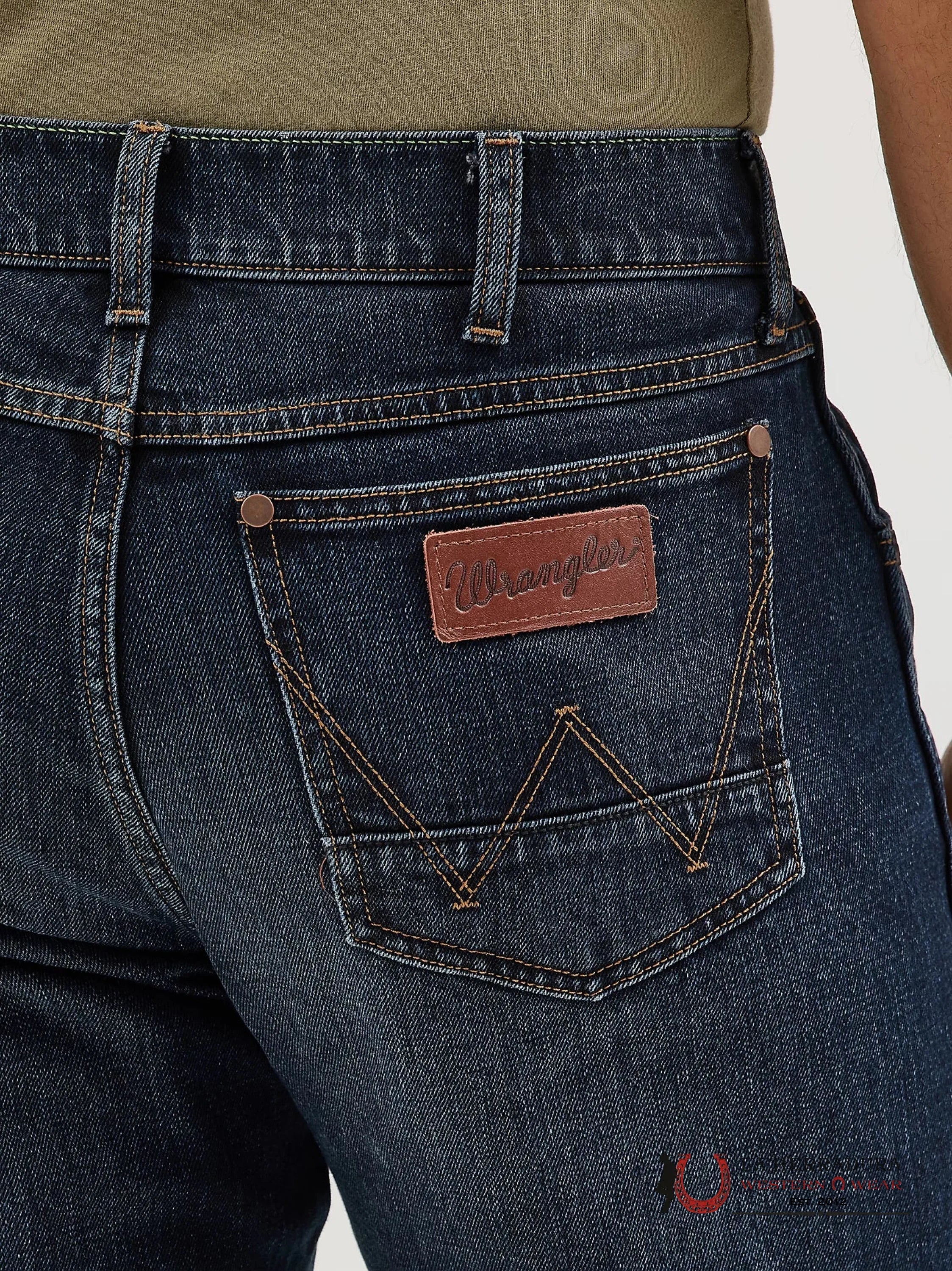 WRANGLER MEN’S JEANS RETRO SLIM STRAIGHT COTTONWOOD 112367881 88MWZ WRANGLER JEANS