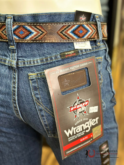 WRANGLER MEN'S JEANS SILVER EDITION SLIM FIT NATURAL VINTAGE 10H8PBRAS