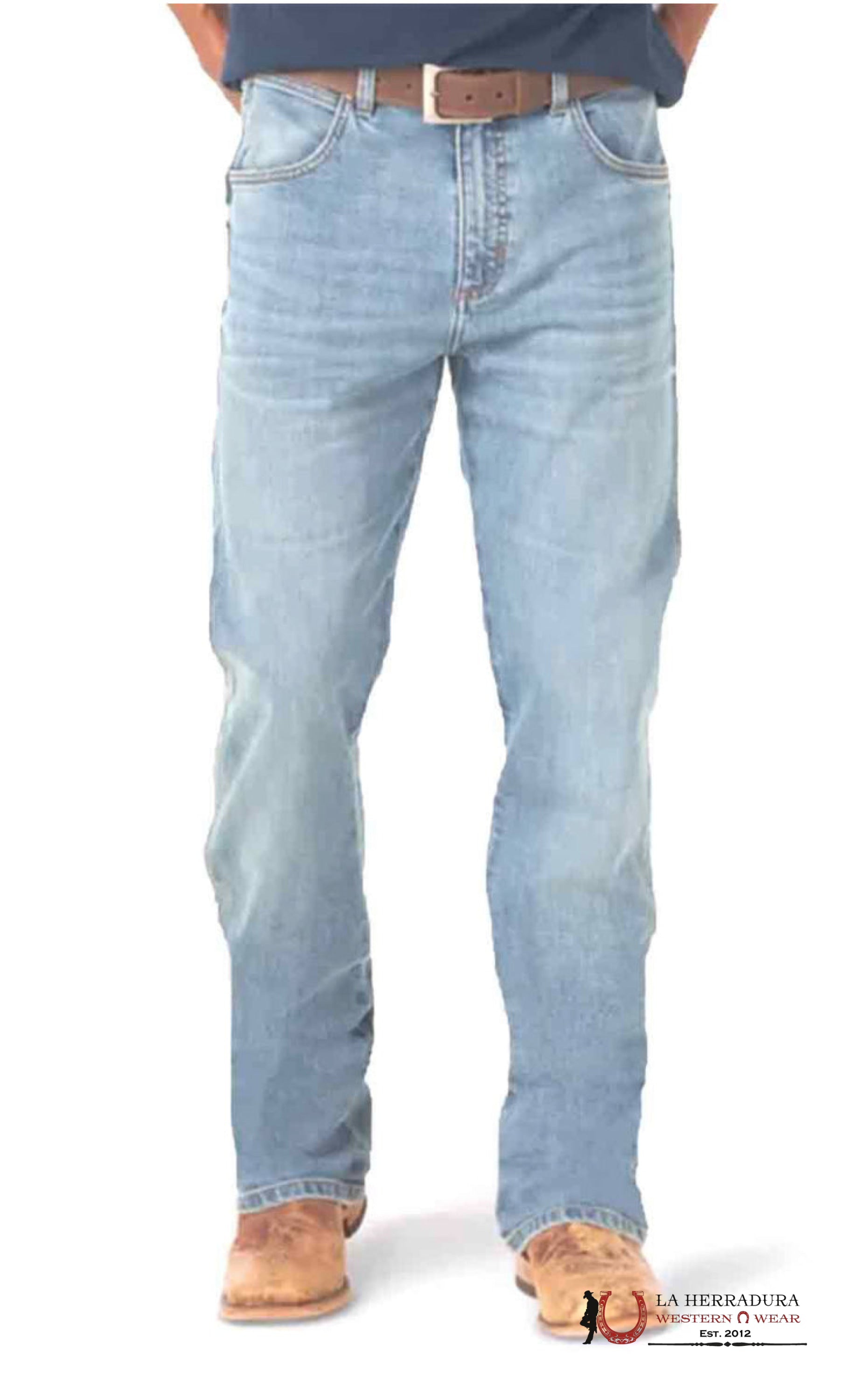 Wrangler Mens Retro Premium Slim Boot Cut Jeans -77MWPEA WRANGLER JEANS