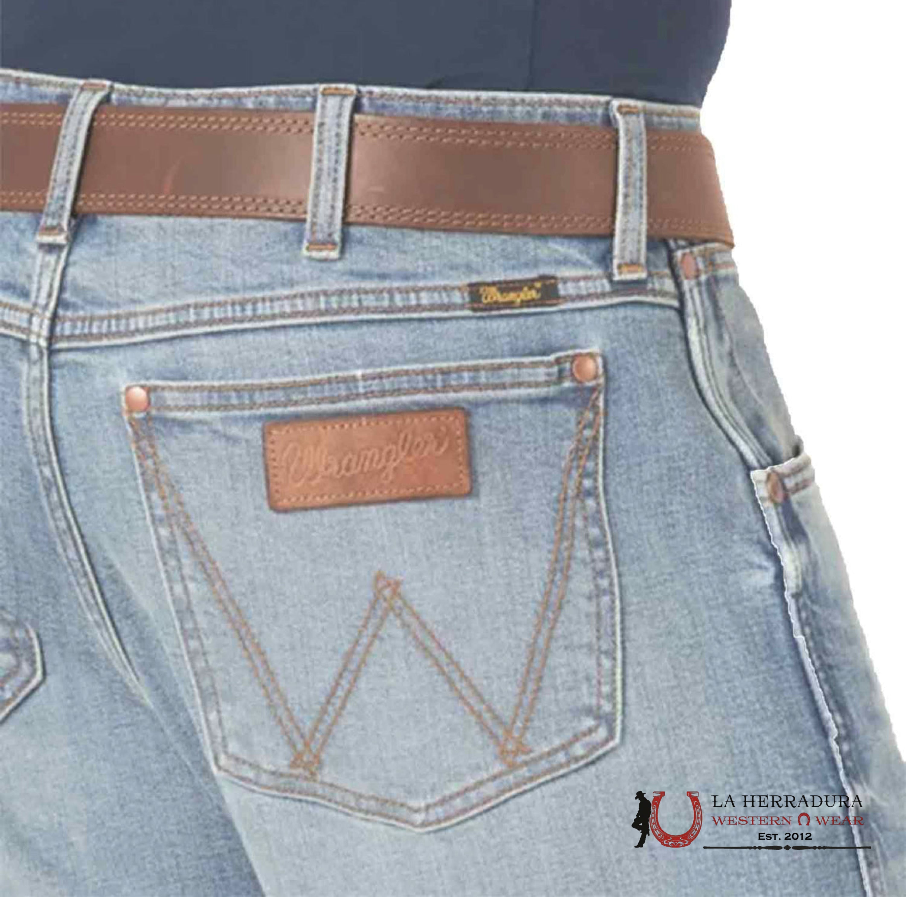 Wrangler Mens Retro Premium Slim Boot Cut Jeans -77MWPEA WRANGLER JEANS