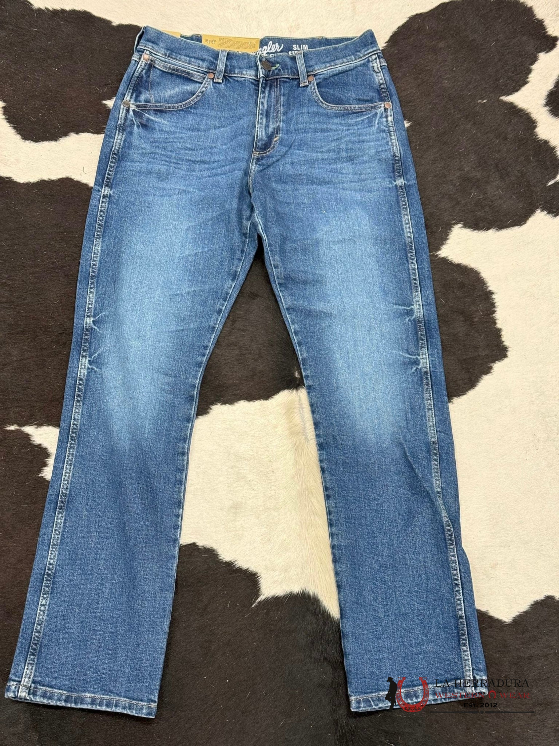 Wrangler Men’s Retro Slim Straight 112346897 88Mwz Jeans