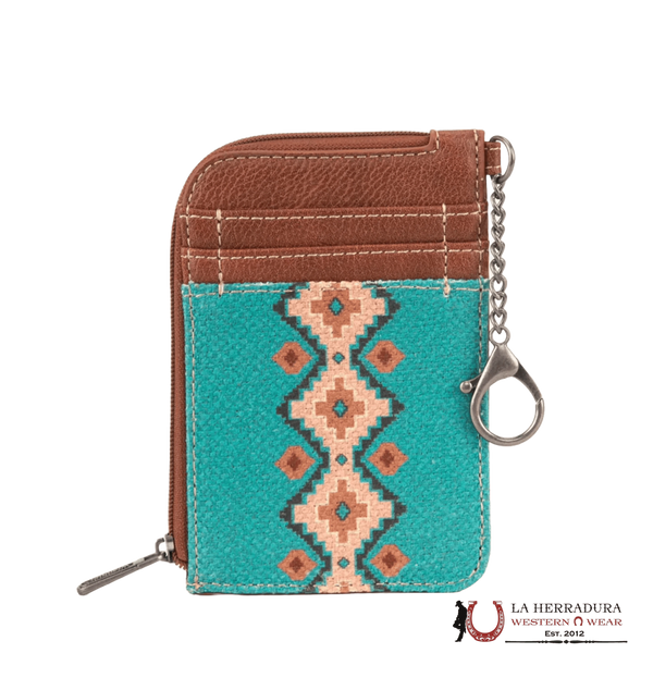Cartera WRANGLER Mini Tarjetero Turquesa