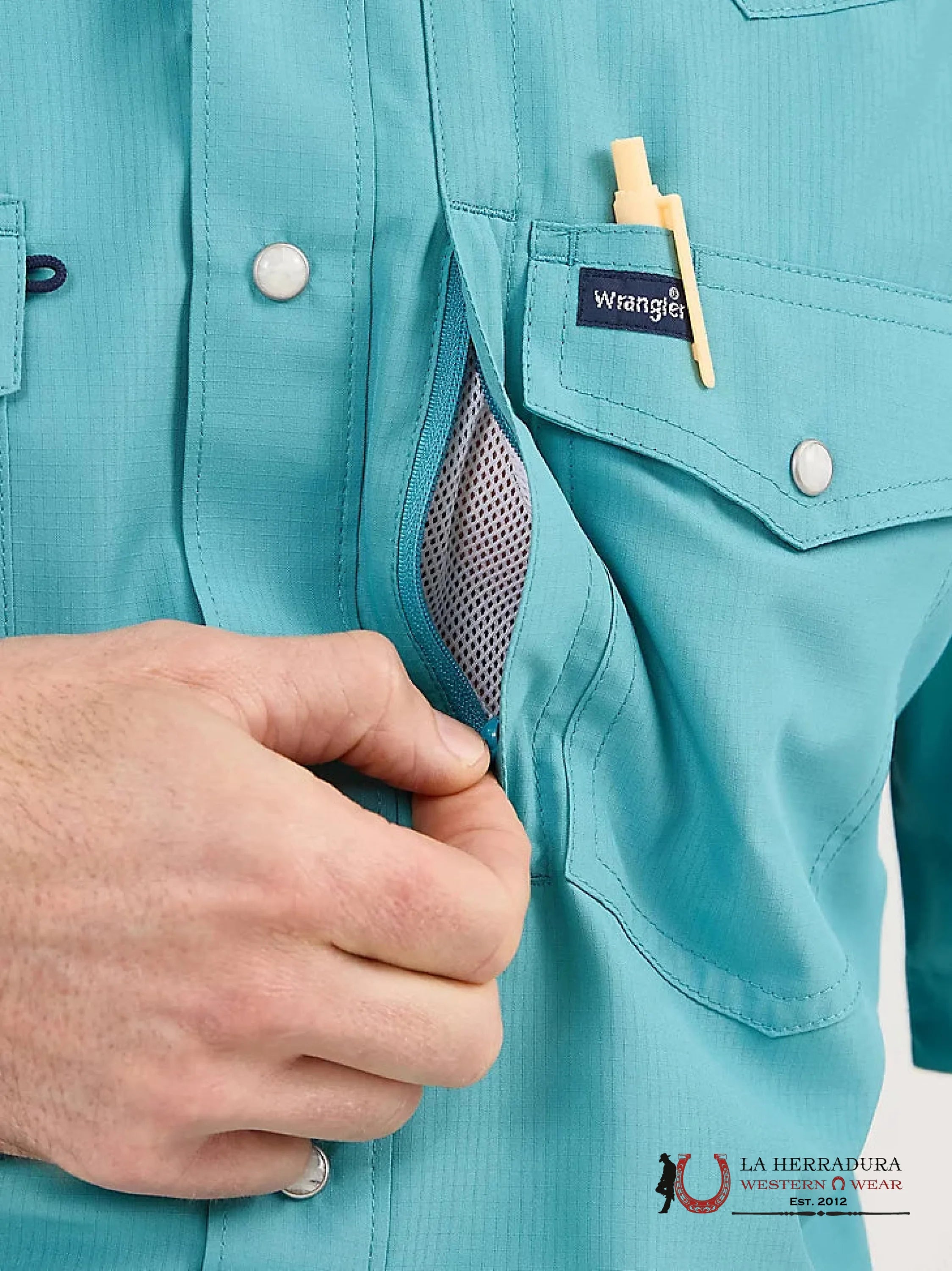 WRANGLER Muted Team Short Sleeve Shirt ROPA HOMBRES