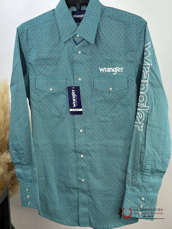 CAMISA DE MANGA LARGA WRANGLER OCEAN SNAP - 112352384
