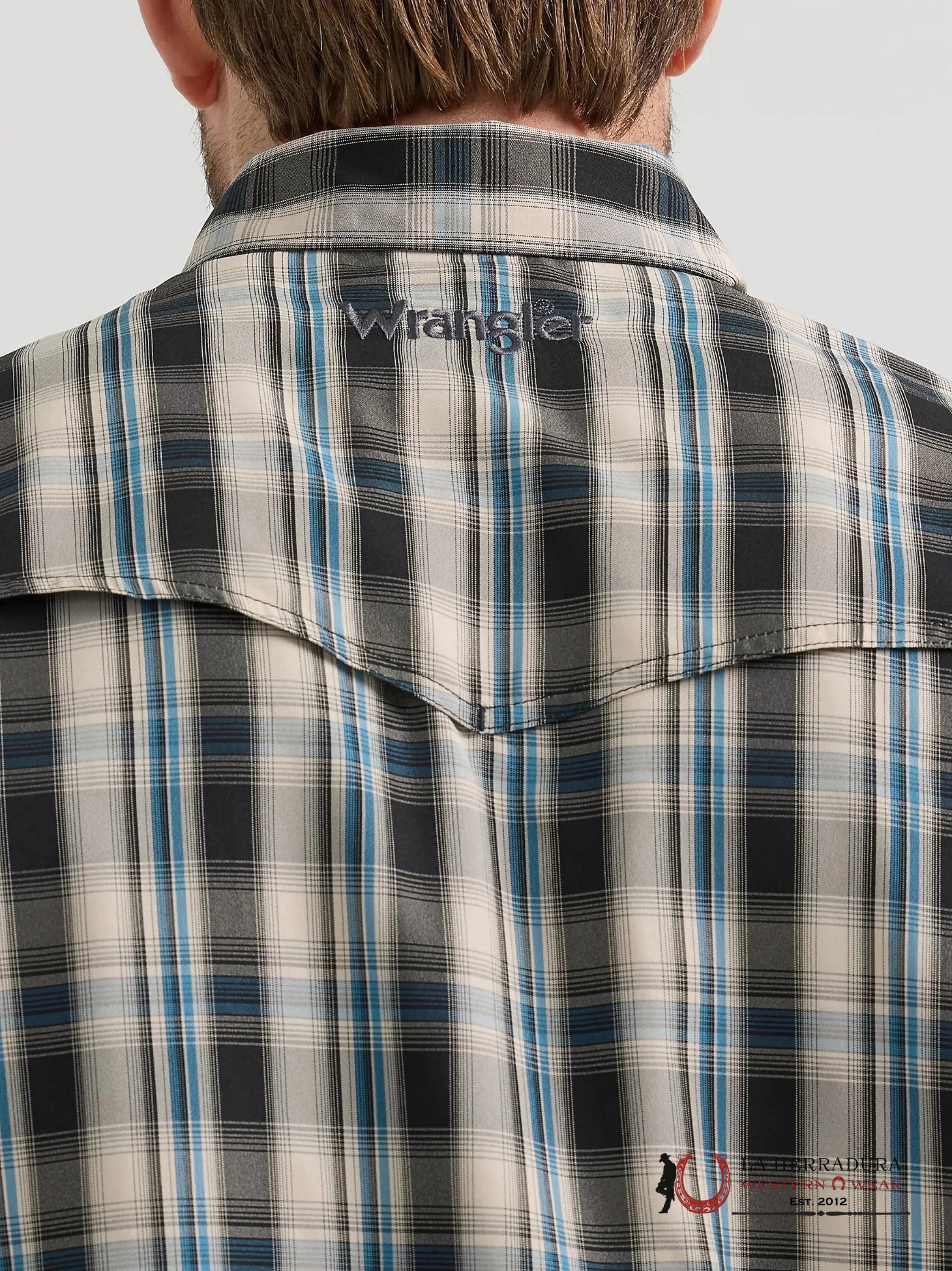 Wrangler Performance Classic Fit Tan Long Sleeve 2665 Ropa Hombres