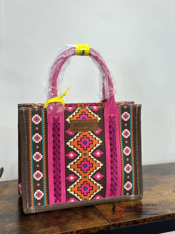 Wrangler Pink Aztec Hand Bag Ropa Mujeres