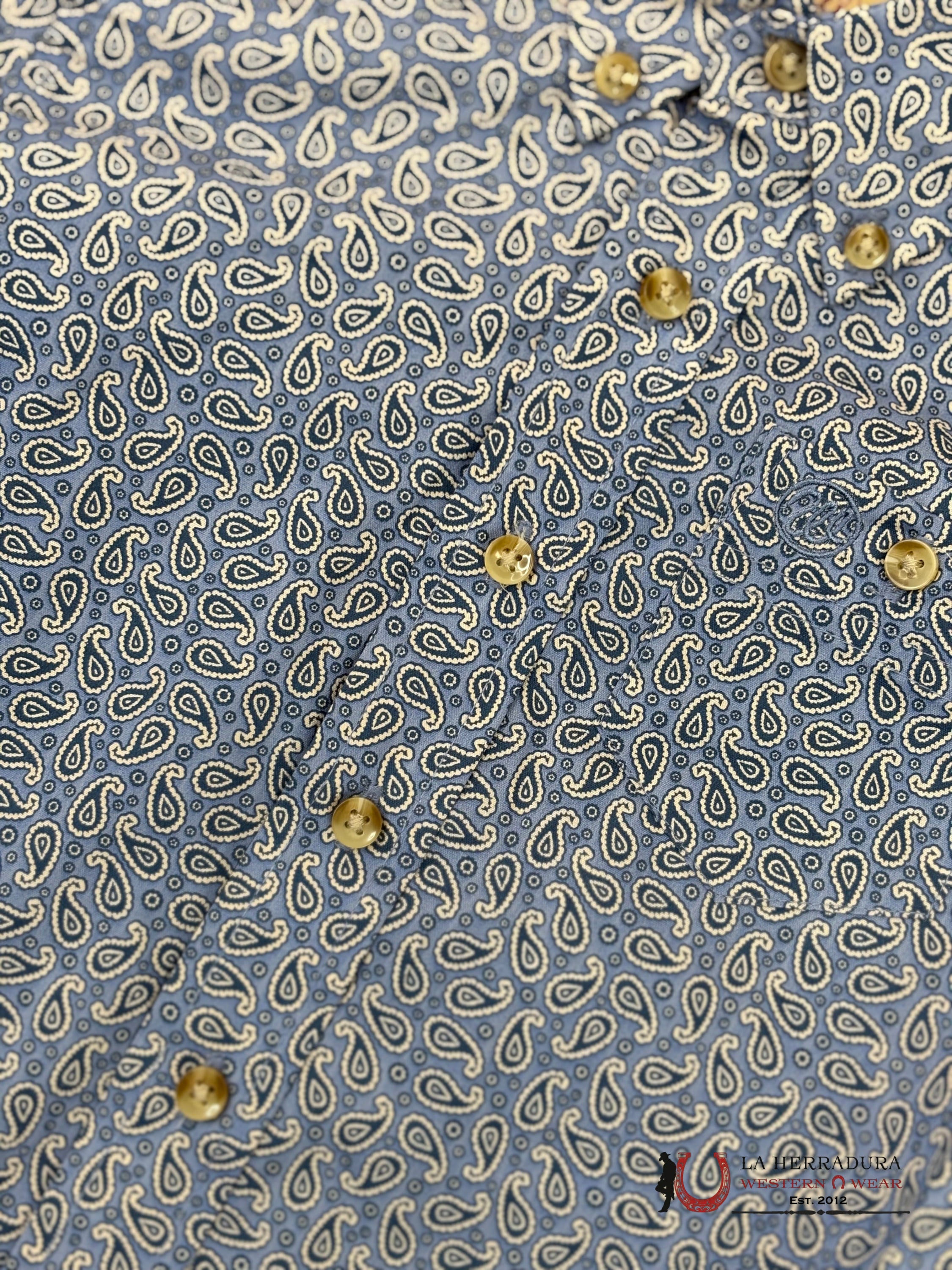 Wrangler Purple With Western Print Long Sleeve Boys - 5856 NIÑOS