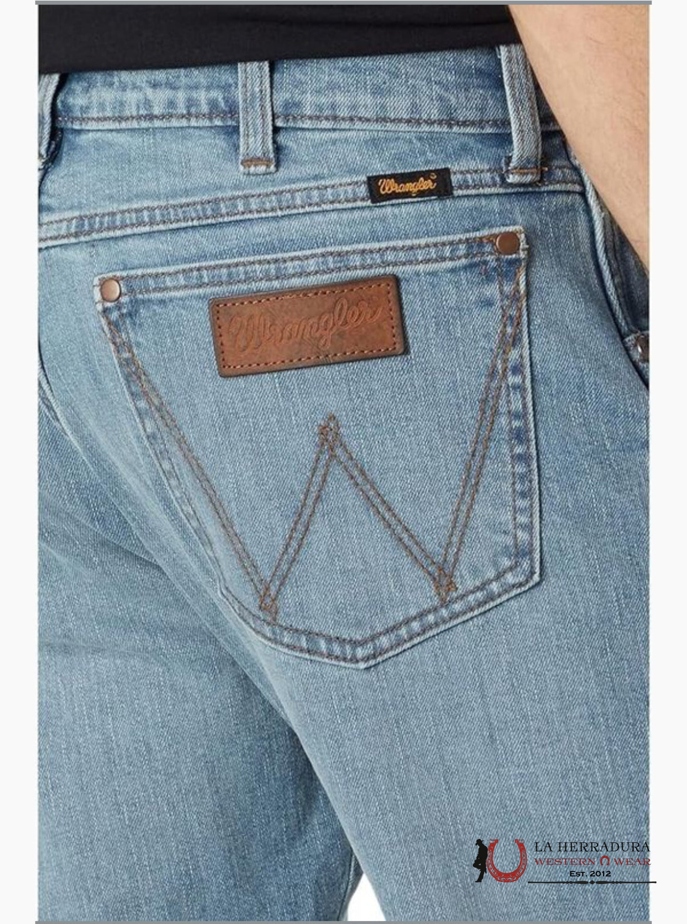 Wrangler® Retro® Premium Slim Straight Green Jean - 112330383 WRANGLER JEANS