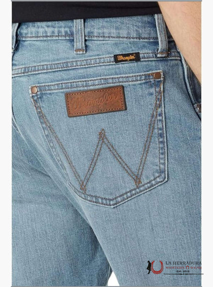 Wrangler® Retro® Premium Vaqueros Verdes Corte Recto Ajustado - 112330383