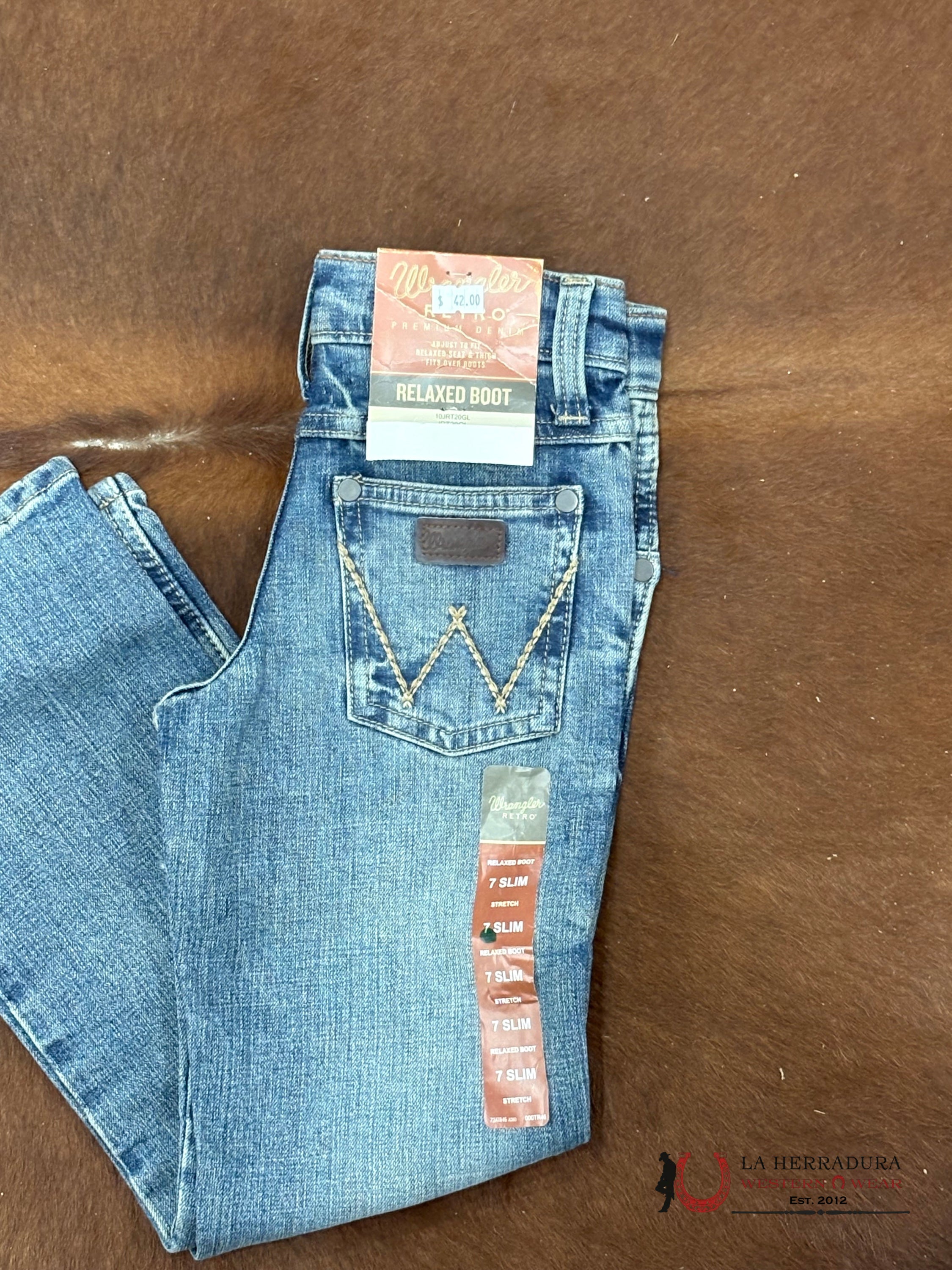 WRANGLER RETRO BOYS RELAXED BOOT 10JRT20GL NIÑOS