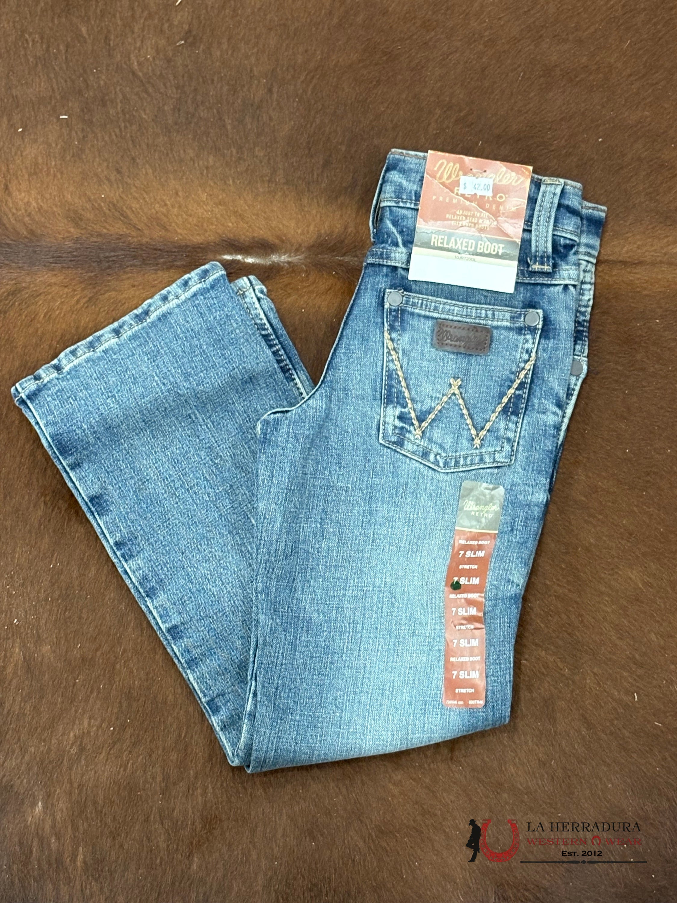 WRANGLER RETRO BOYS RELAXED BOOT 10JRT20GL NIÑOS